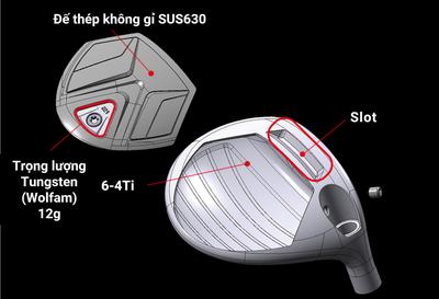 Gậy gỗ Fairway Wood Honma TR21 Ti