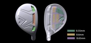 Gậy Golf Utility Honma Beres Aizu 2 Sao