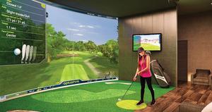 Các công đoạn thi công phòng golf 3d có thể bạn chưa biết