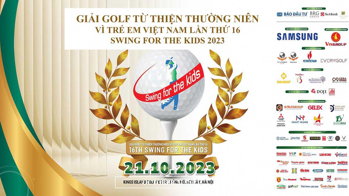 Những Khoảnh Khắc Ấn Tượng tại Giải Golf "Swing for the Kids" Lần Thứ 16