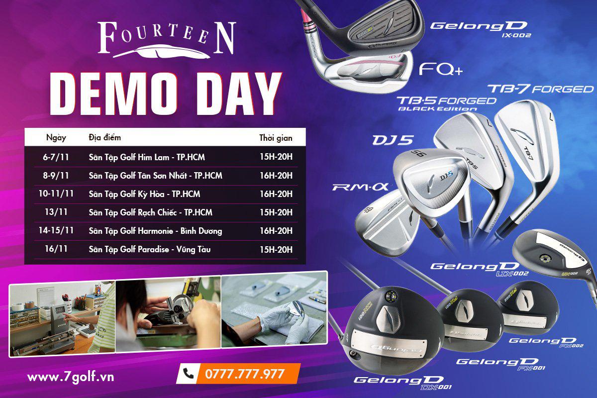 Thông báo Chuỗi Sự Kiện Demo Day của Daiwa GIII và Fourteen Lớn Nhất Tháng 11 Này